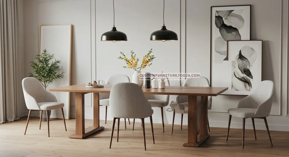 Jasa Pembuatan Meja Makan Jogja